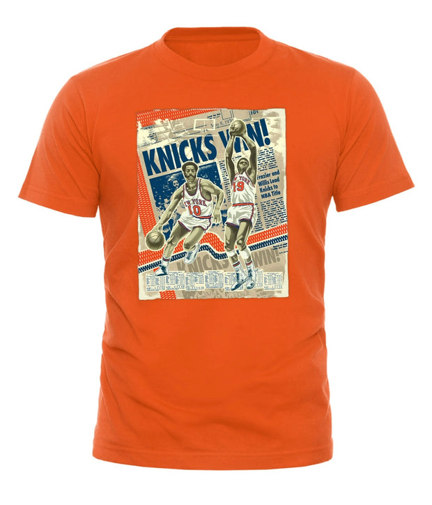 Knicks Throwback Clyde & Willis T’shirt