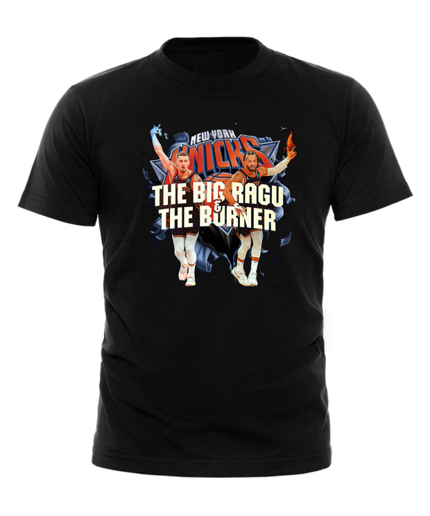 Knicks Big Ragu and Brunson Burner T-Shirt