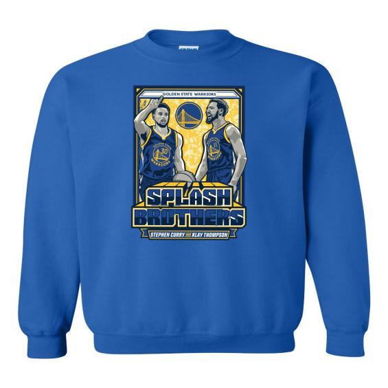 Splash Brothers (GS WARRIORS) Sweat Shirt & T-Shirt