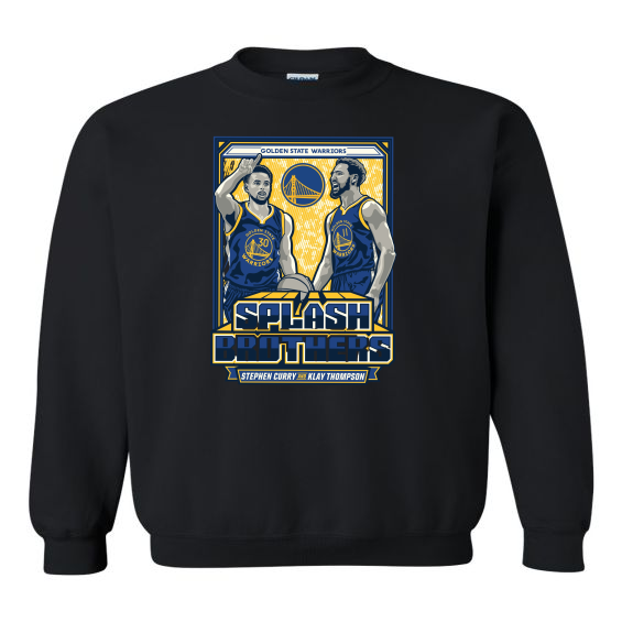 Splash Brothers (GS WARRIORS) Sweat Shirt & T-Shirt